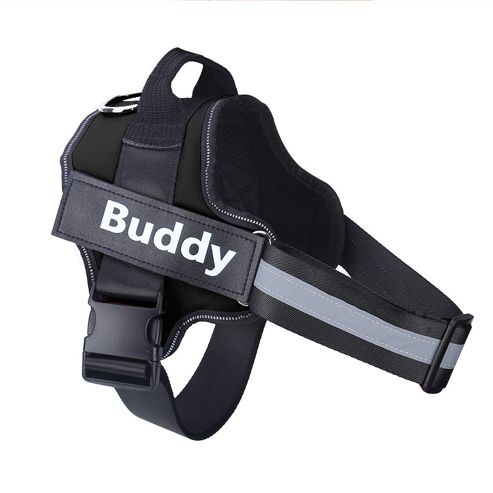 Personalized No-Pull Reflective Dog Harness - Adjustable, Breathable, Customizable - My Store