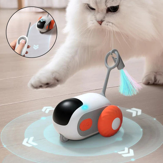 Crazy-Joy Cat Car - Smart, Interactive, and Healthy Fun for Your Feline Friend! - My Store