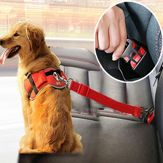 Pet Travel Safety Seatbelt - Secure, Durable, and Comfortable Restraint for Cats & Dogs - My Store