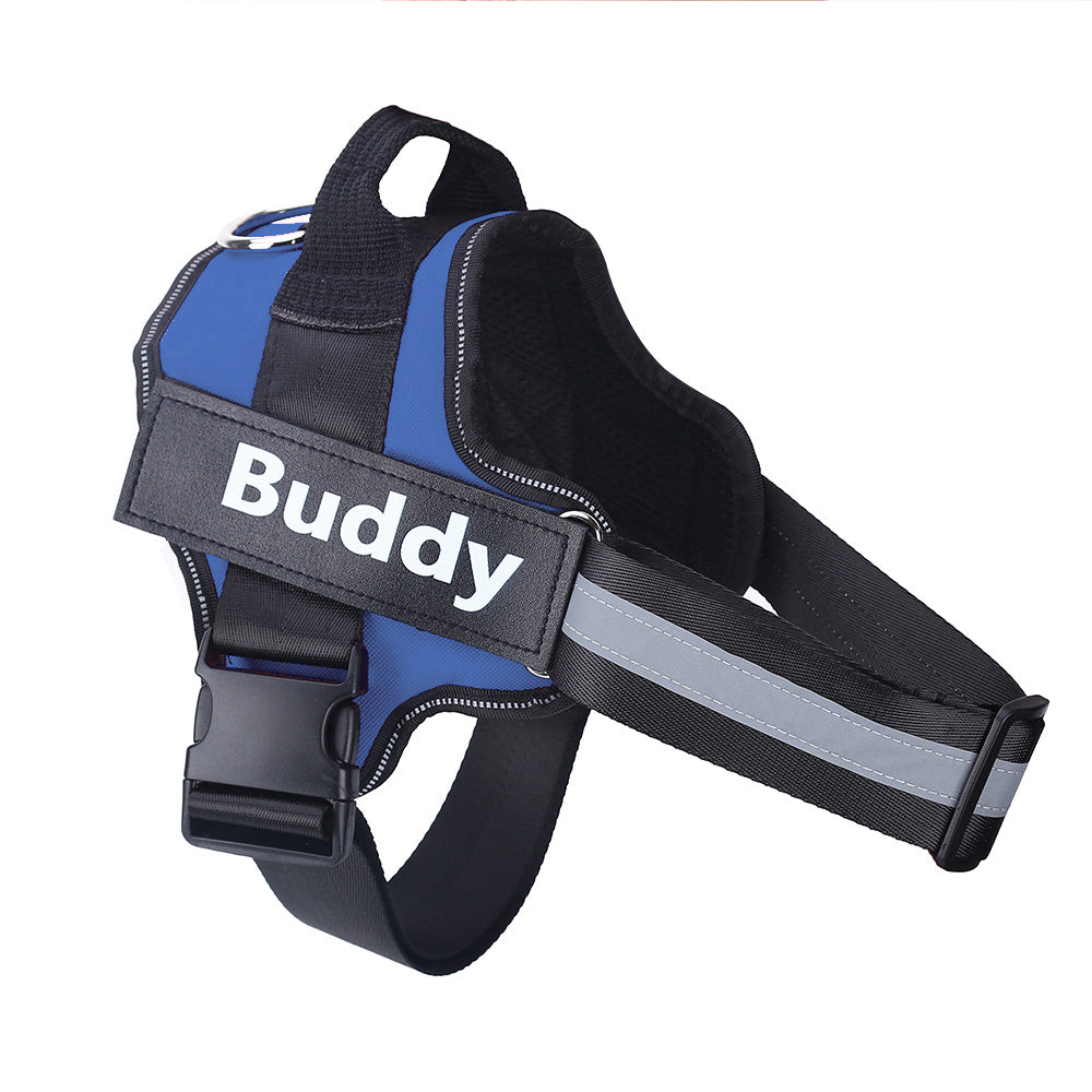 Personalized No-Pull Reflective Dog Harness - Adjustable, Breathable, Customizable - My Store