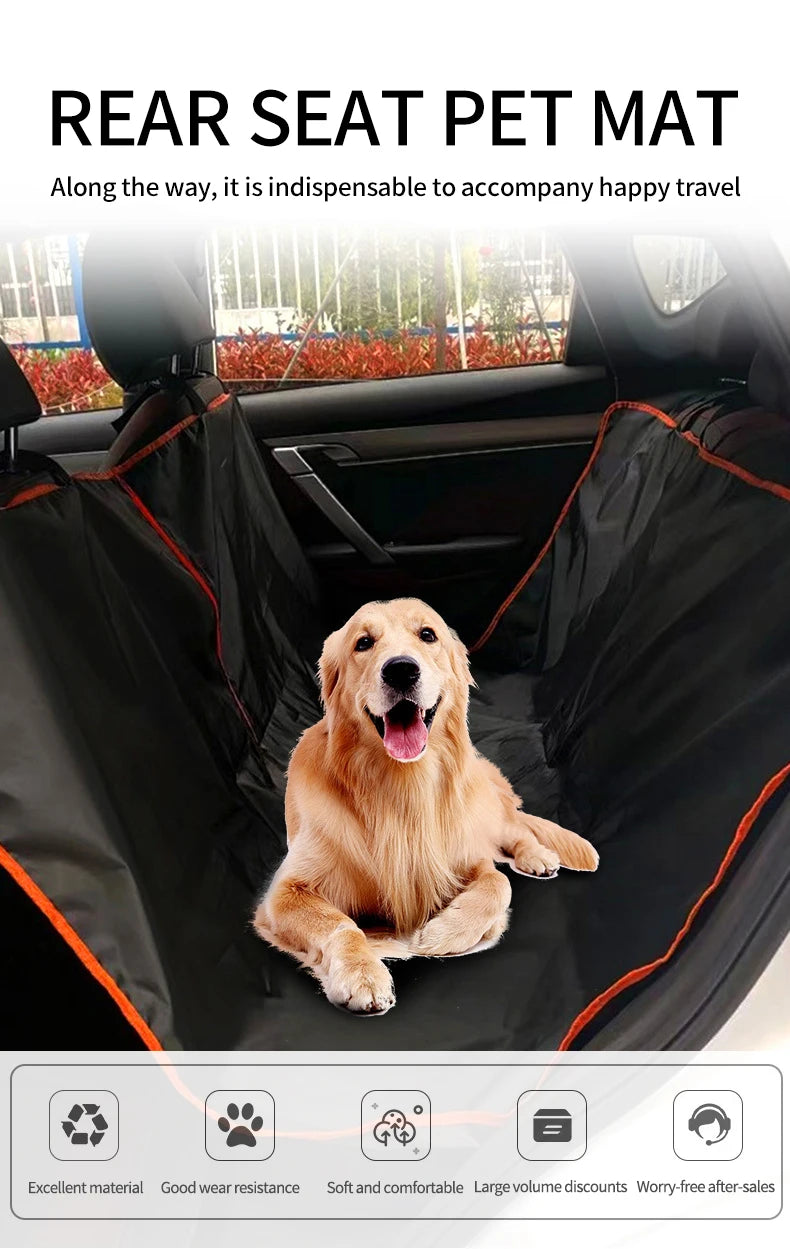 Dog Car Seat Cover – Durable Scratchproof Hammock for Back Seats - My Store