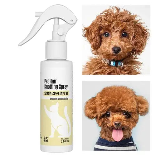 Dog & Cat Detangling Spray – Gentle, Anti-Static Grooming Solution (120ml) - My Store