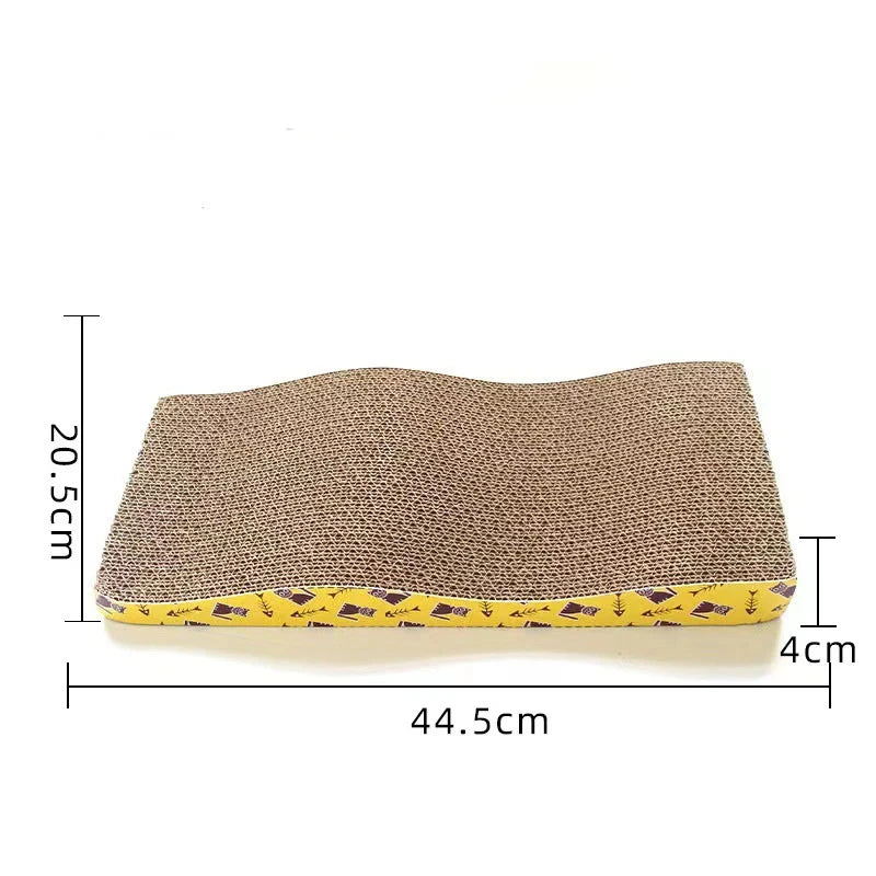 M-Shape Cat Scratching Board – Corrugated Cardboard Scratcher and Lounge - My Store