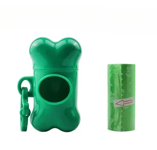 2PCS Bone-Shaped Poop Bag Dispenser – Convenient Waste Bag Holder for Dogs - My Store