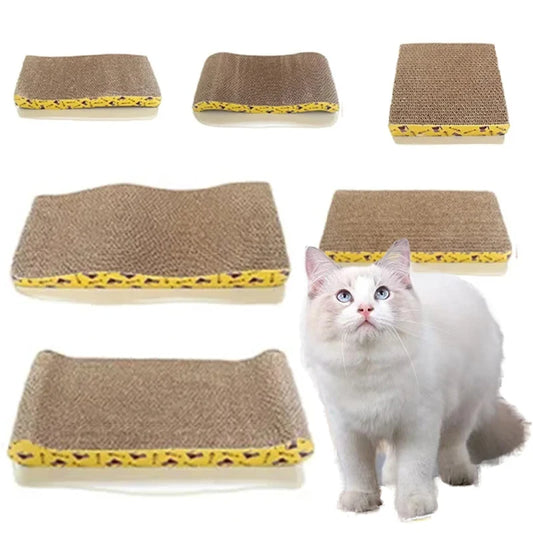 M-Shape Cat Scratching Board – Corrugated Cardboard Scratcher and Lounge - My Store