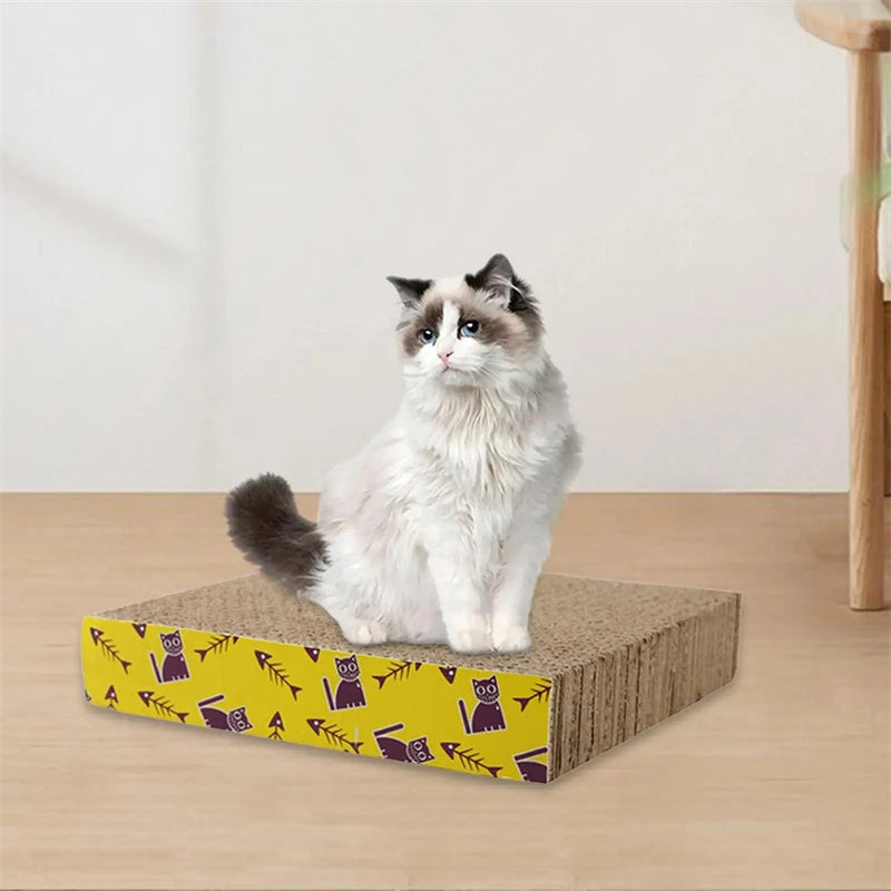 M-Shape Cat Scratching Board – Corrugated Cardboard Scratcher and Lounge - My Store