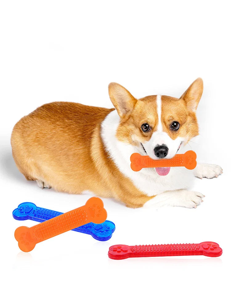 Durable Rubber Bone Chew Toy – Dental Care for Aggressive Chewers - My Store