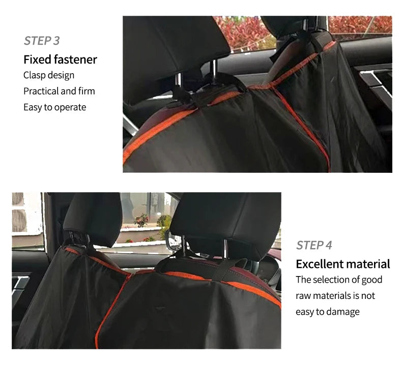 Dog Car Seat Cover – Durable Scratchproof Hammock for Back Seats - My Store