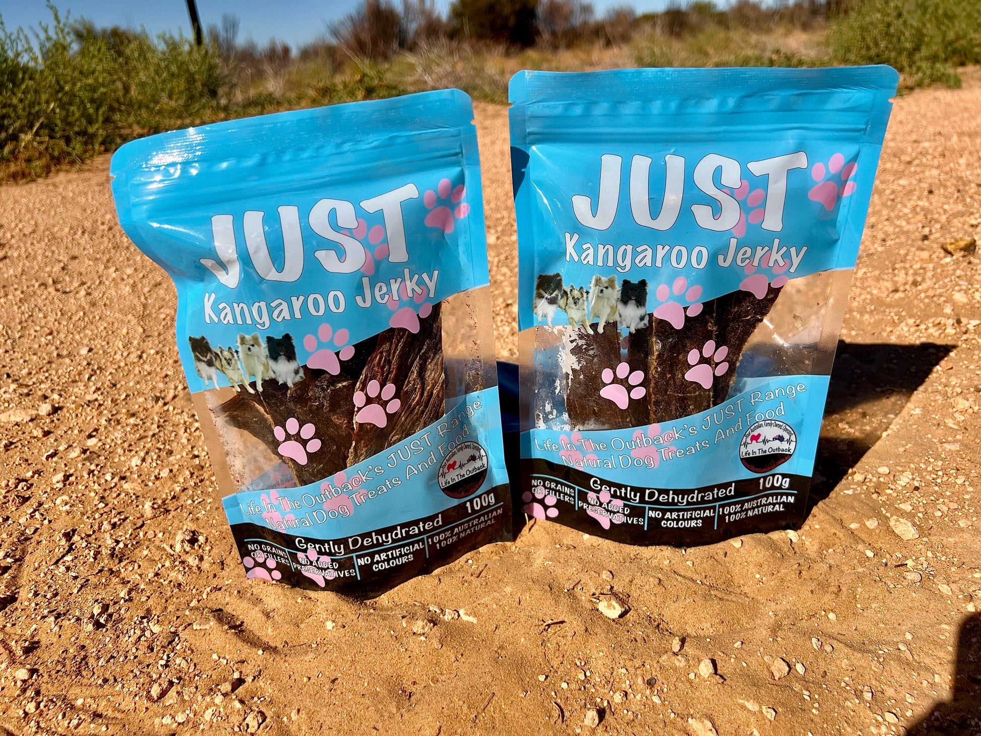 JUST Kangaroo Jerky - Premium, Healthy Dog Snacks 100g - My Store