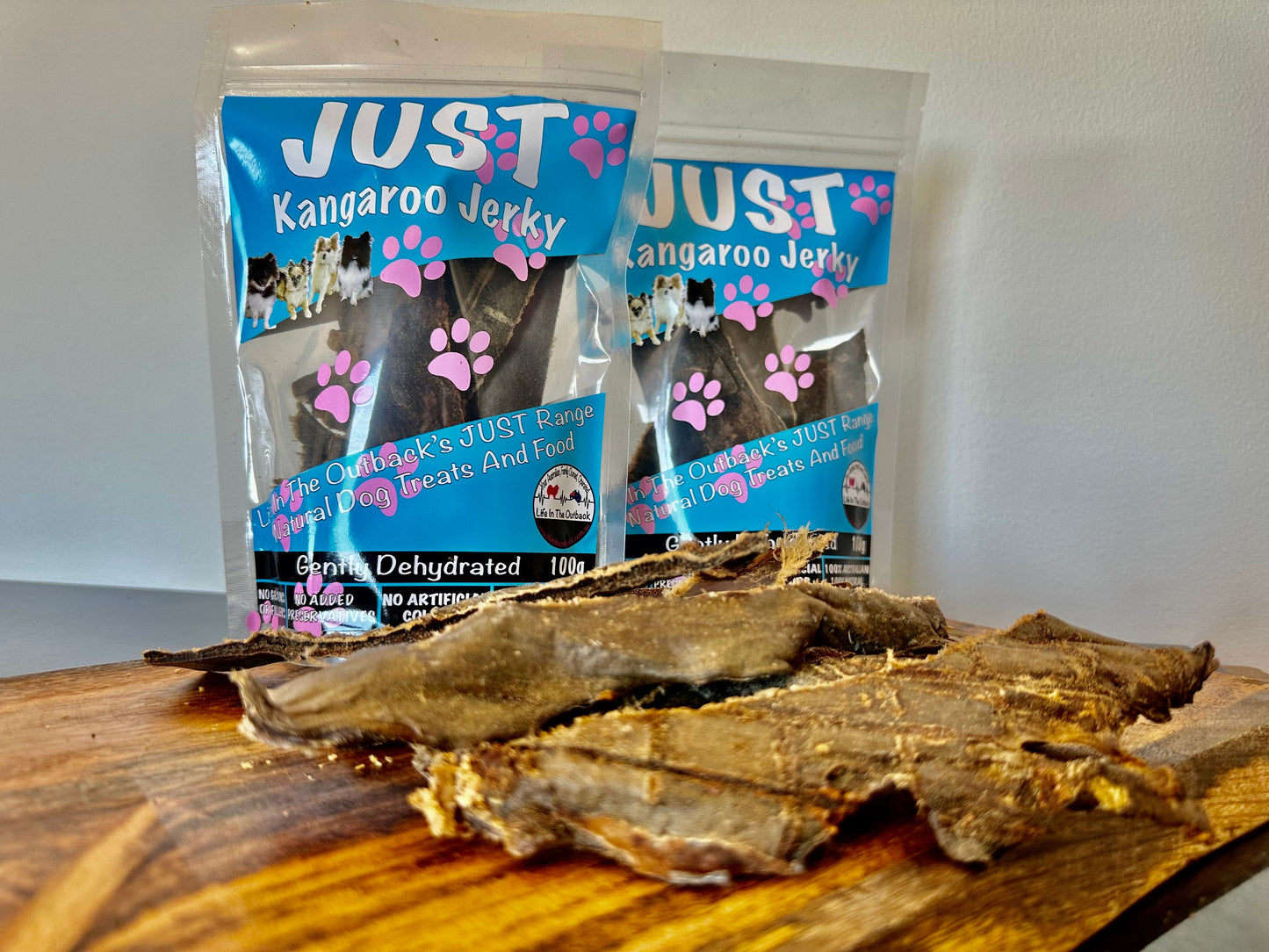 JUST Kangaroo Jerky - Premium, Healthy Dog Snacks 100g - My Store