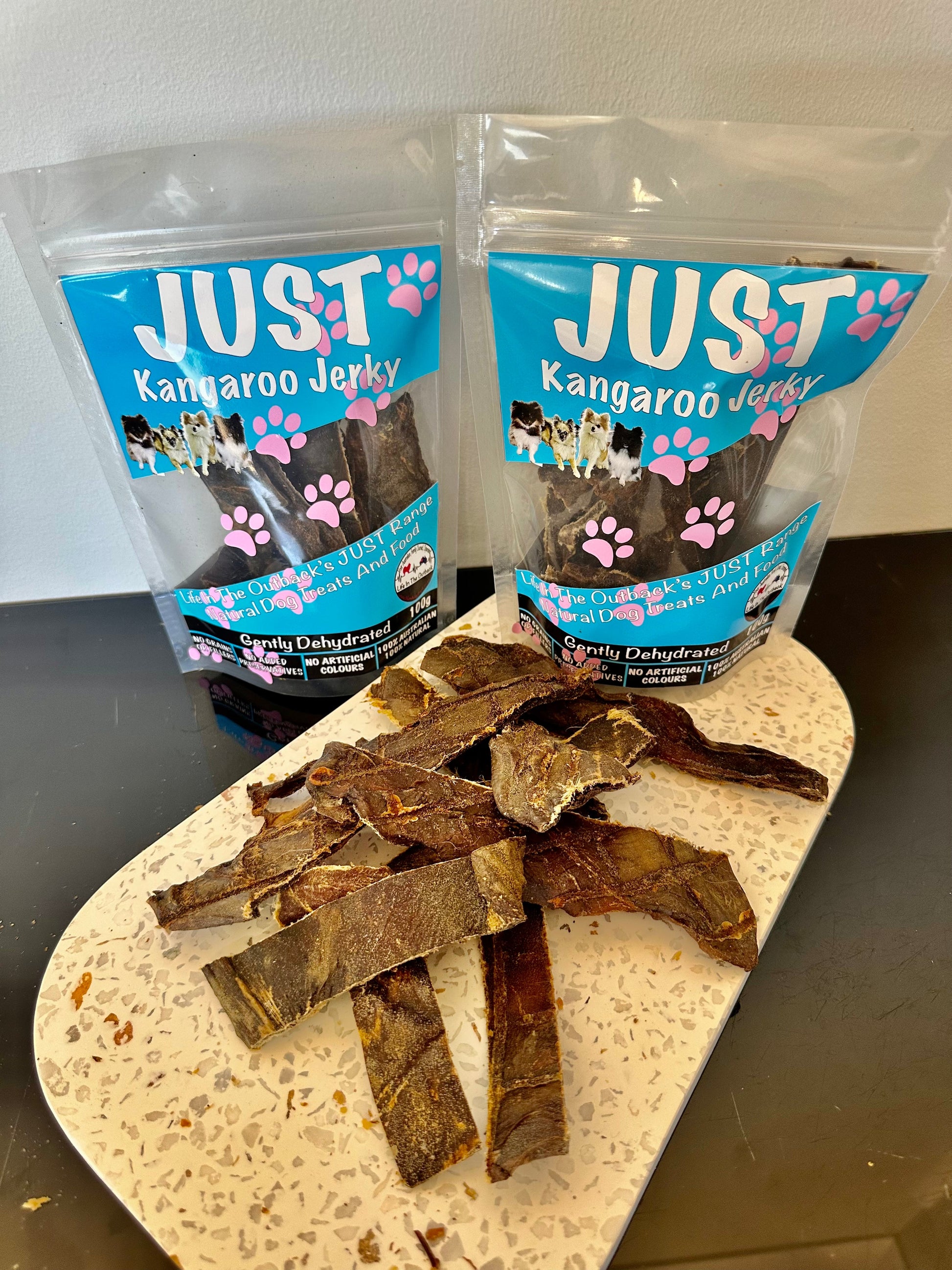 JUST Kangaroo Jerky - Premium, Healthy Dog Snacks 100g - My Store